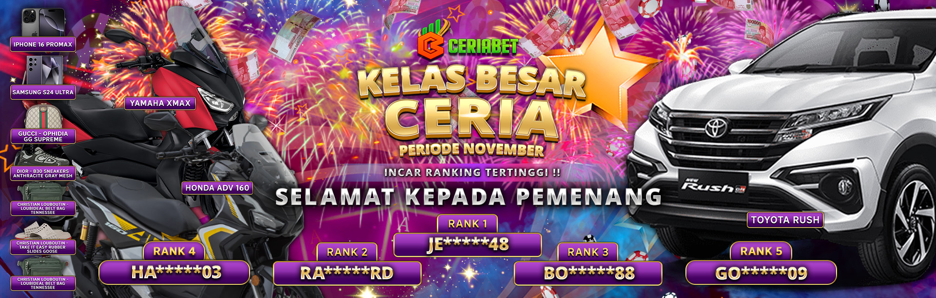 WINNER KELAS BESAR CERIA