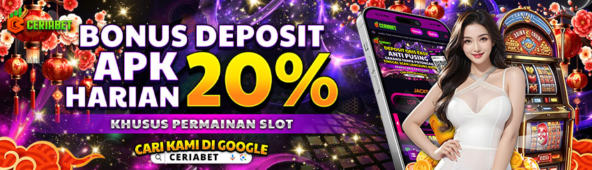 BONUS DEPOSIT HARIAN APK 20%