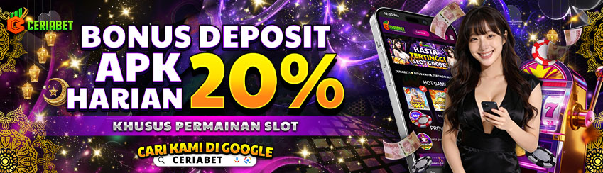 BONUS DEPOSIT HARIAN APK 20%