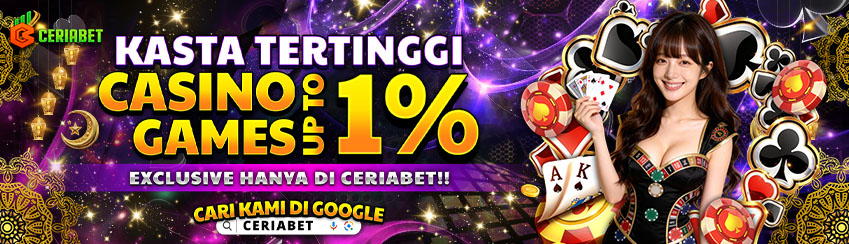KASTA TERTINGGI CASINO GAMES UP TO 1%