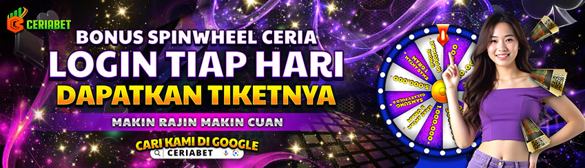 BONUS SPINWHEEL LOGIN HARIAN 