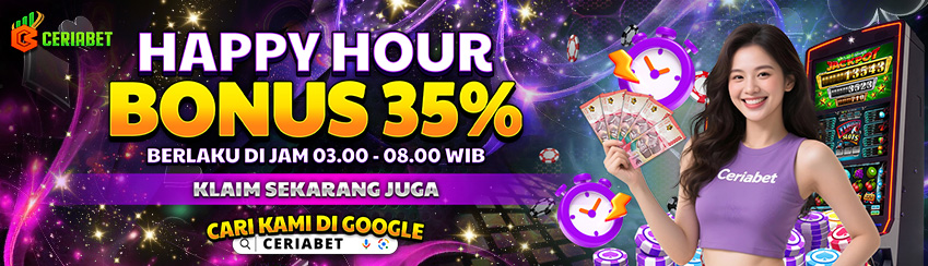 BONUS HAPPY HOUR 35%