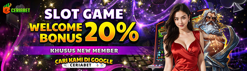 BONUS NEW MEMBER UP TO 20%