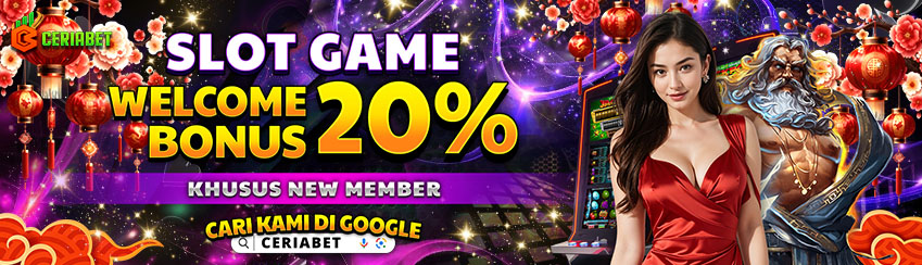 BONUS NEW MEMBER UP TO 20%