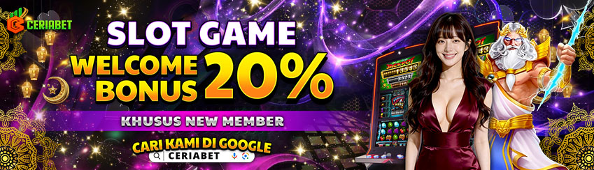 BONUS NEW MEMBER UP TO 20%